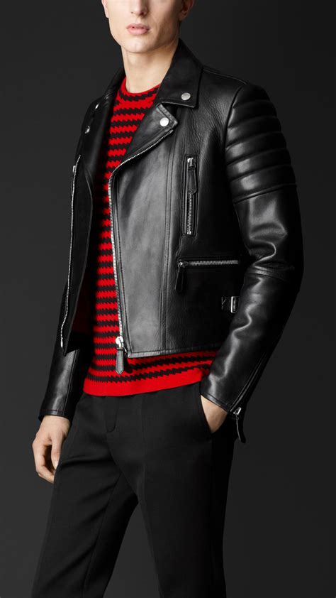 burberry biker jack|Burberry clothing for men.